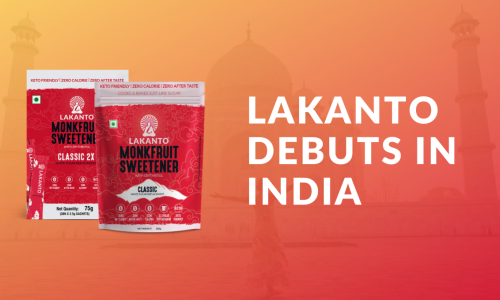 Lakanto debuts in India